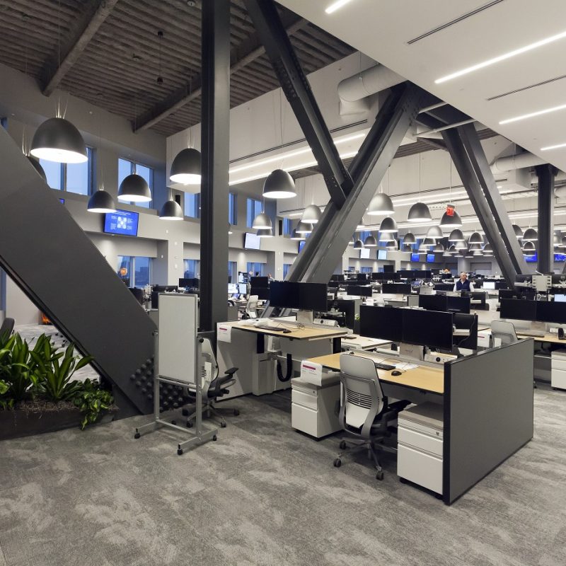 SBFI Financial Aspect Desks gives your users scope to be more productive in their workplace, installed in such exclusive places such as KCG Holdings New York.